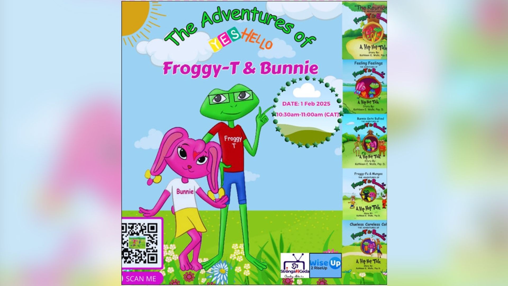 ⁣Froggy T and Bunny Video 1 Feb 2025