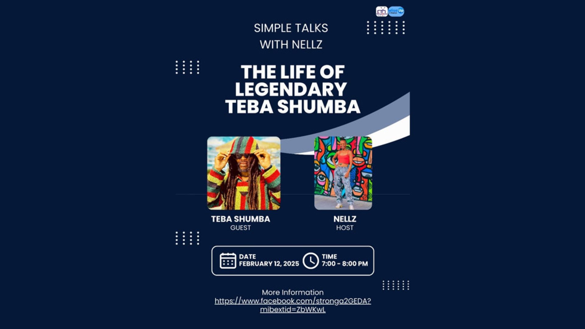 ⁣SIMPLE TALKS WITH NELLZ AND THE LEGENDARY TEBA SHUMBA 12 Feb 2025