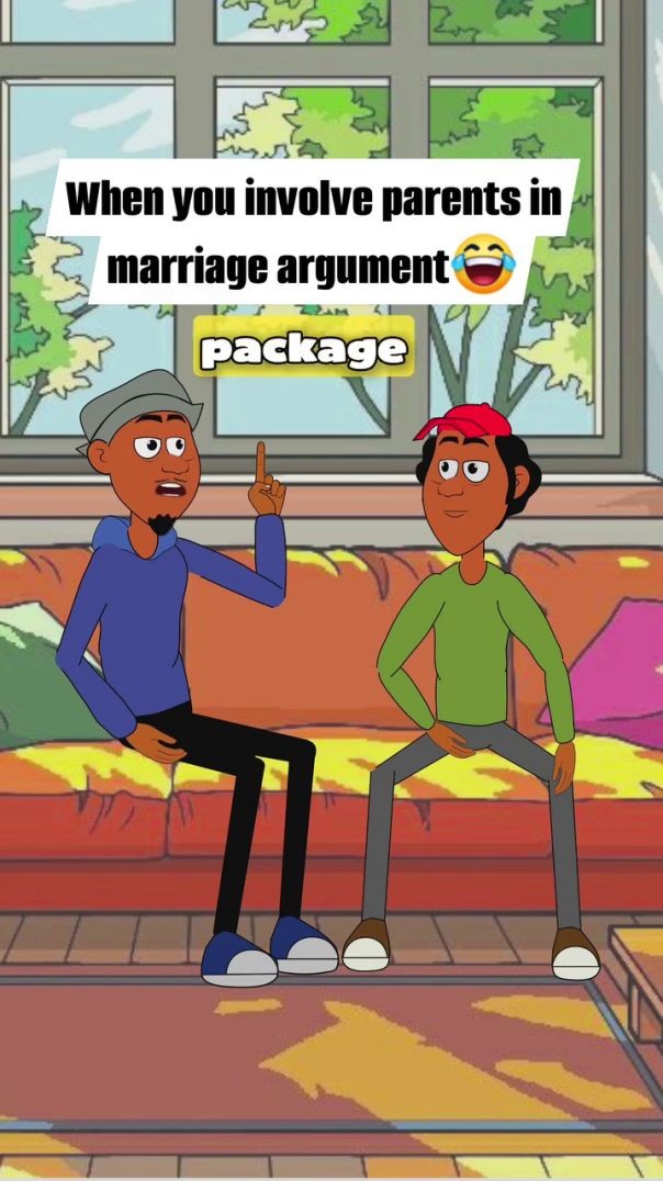 When you involve parents in marriage argument😂
