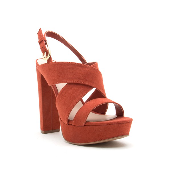 PLATFORM W/SLING BACK HEELS