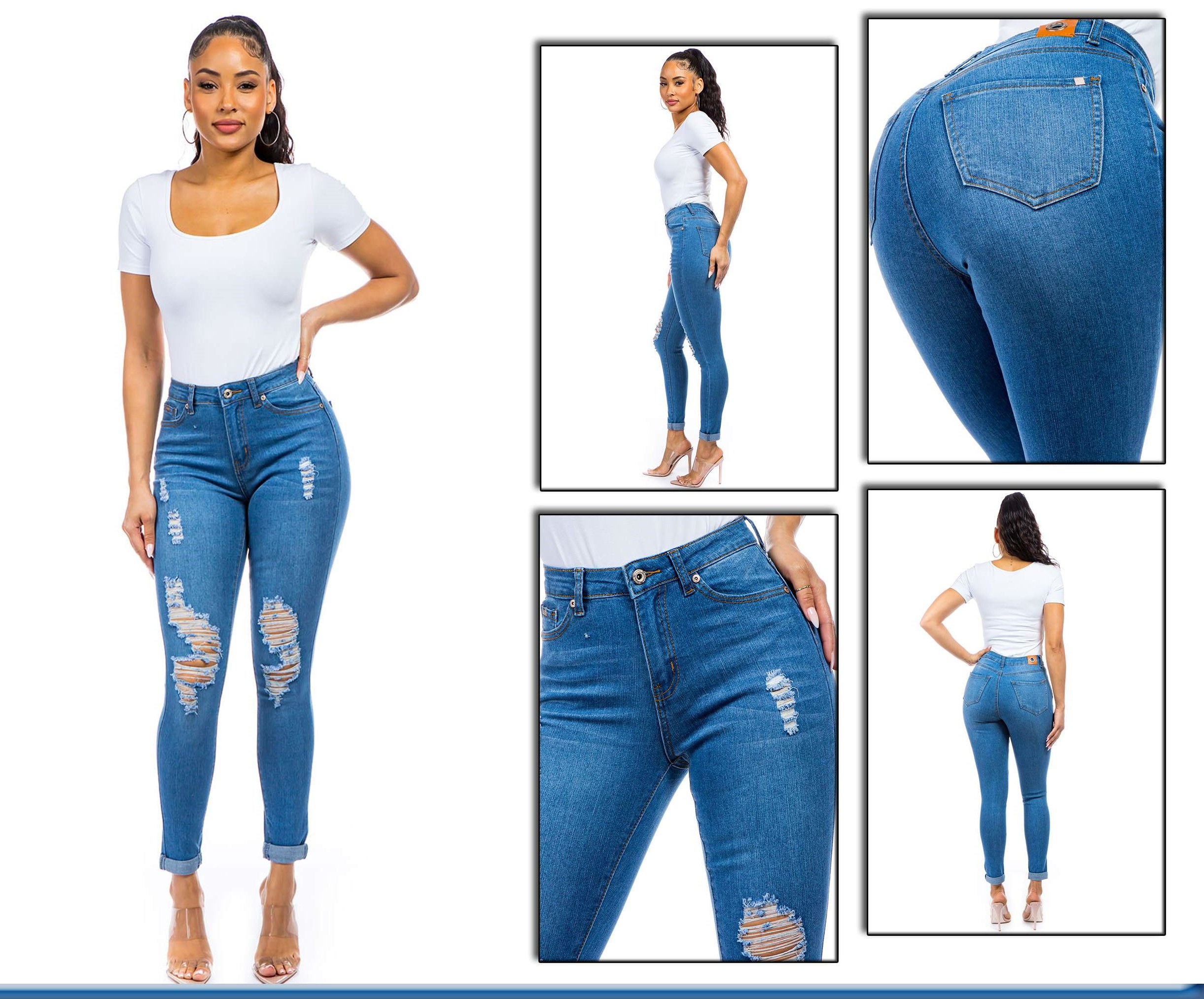 LADIES ANKLE JEANS