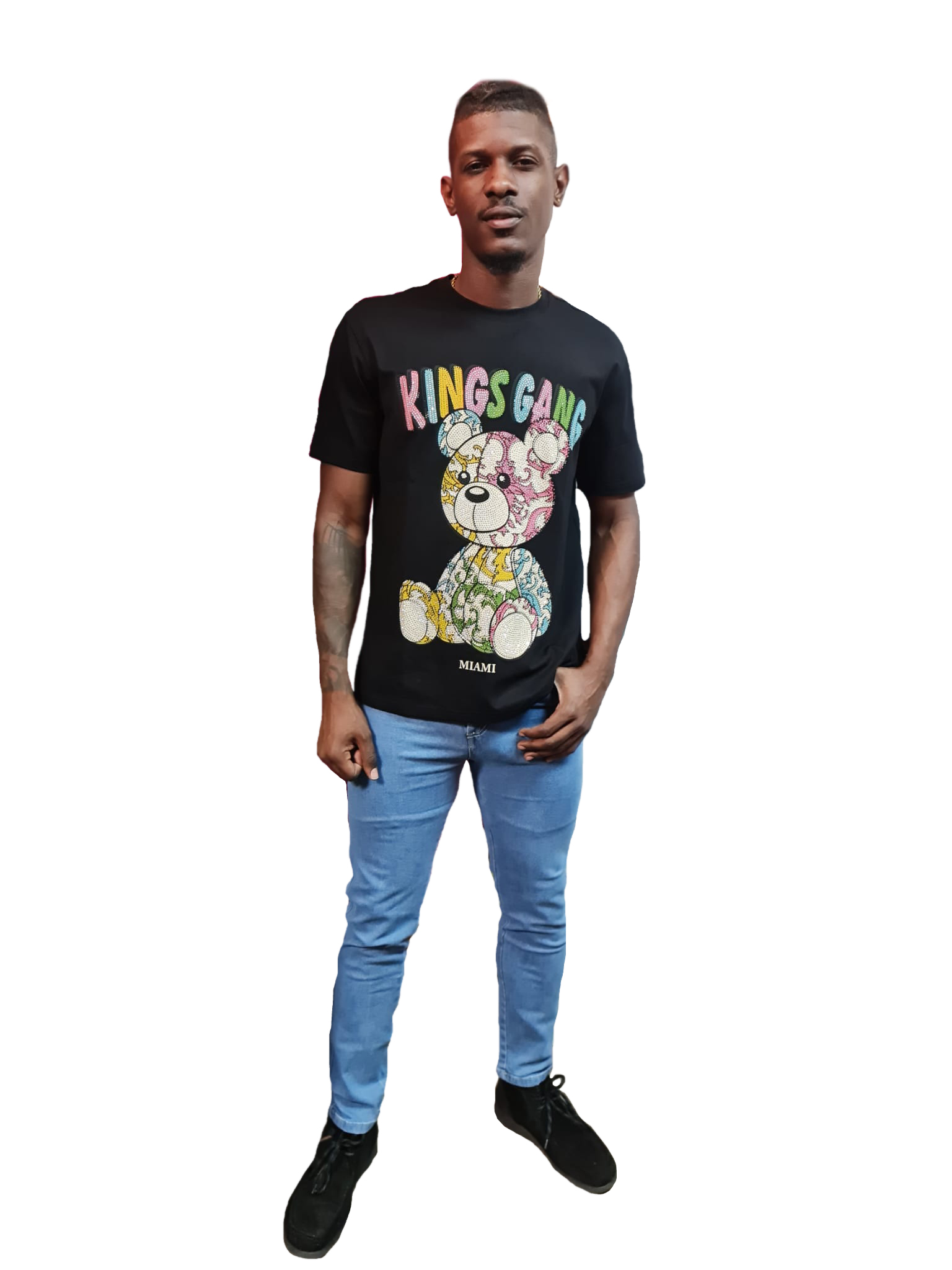 MEN SOLID SLIM FIT JEANS