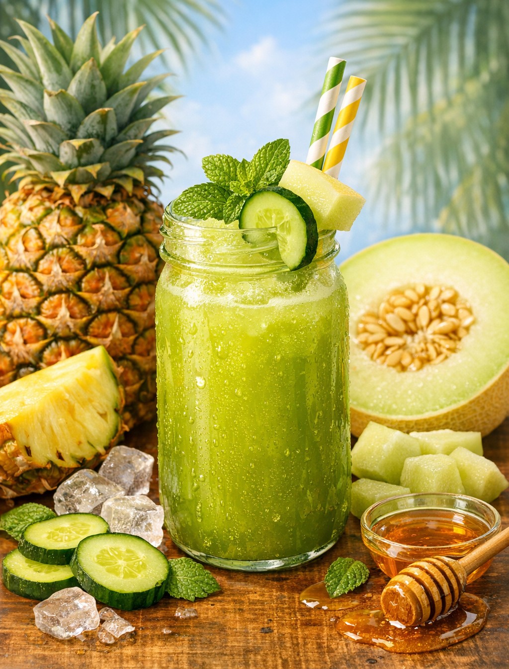 PINEAPPLE CUCUMBER HONEYDEW