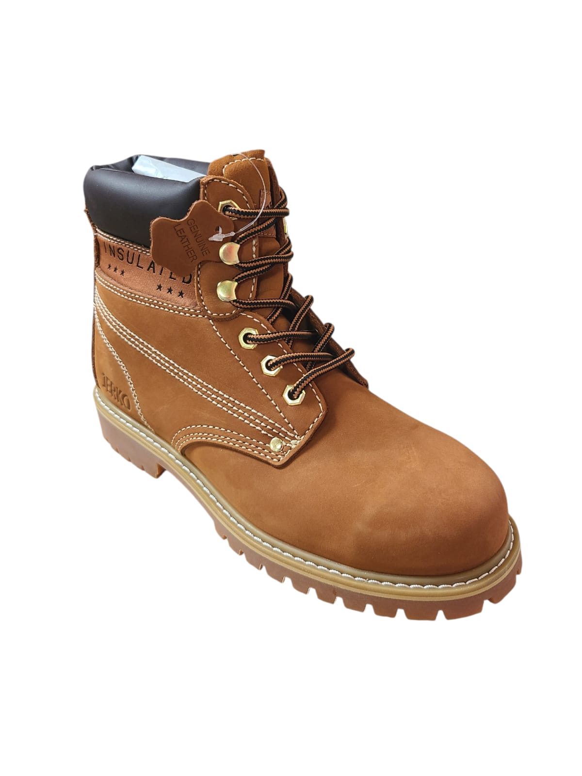 MEN STEEL TOE WORK BOOTS J