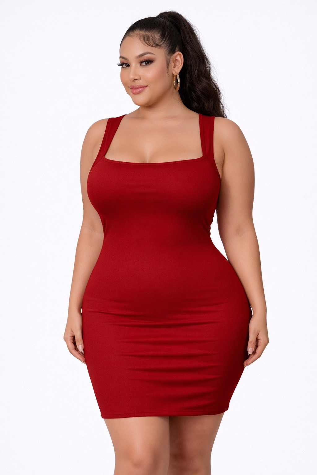 PLUS SIZE MINI SUMMER CASUAL DRESSES