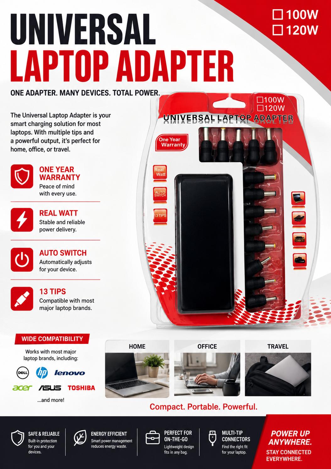 UNIVERSAL LAPTOP ADAPTER