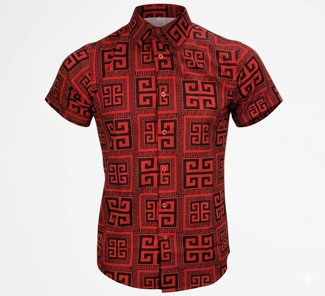 MEN FORMAL SHORT SLEEVE SHIRTS,