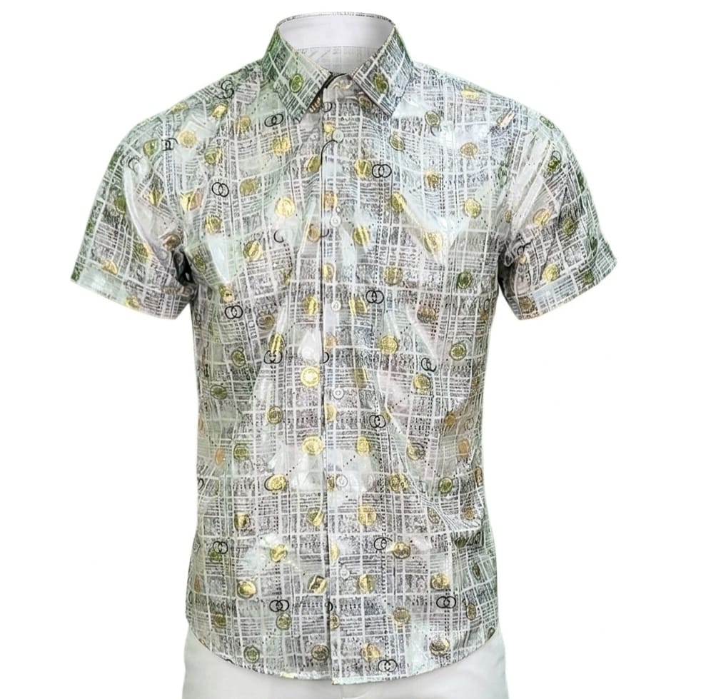 MEN FORMAL SHORT SLEEVE SHIRTS..