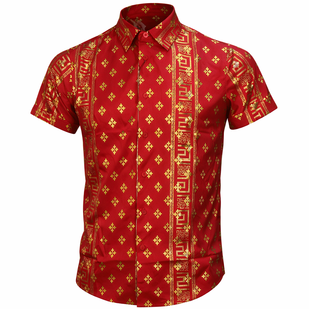 MEN FORMAL SHORT SLEEVE SHIRTS,.,