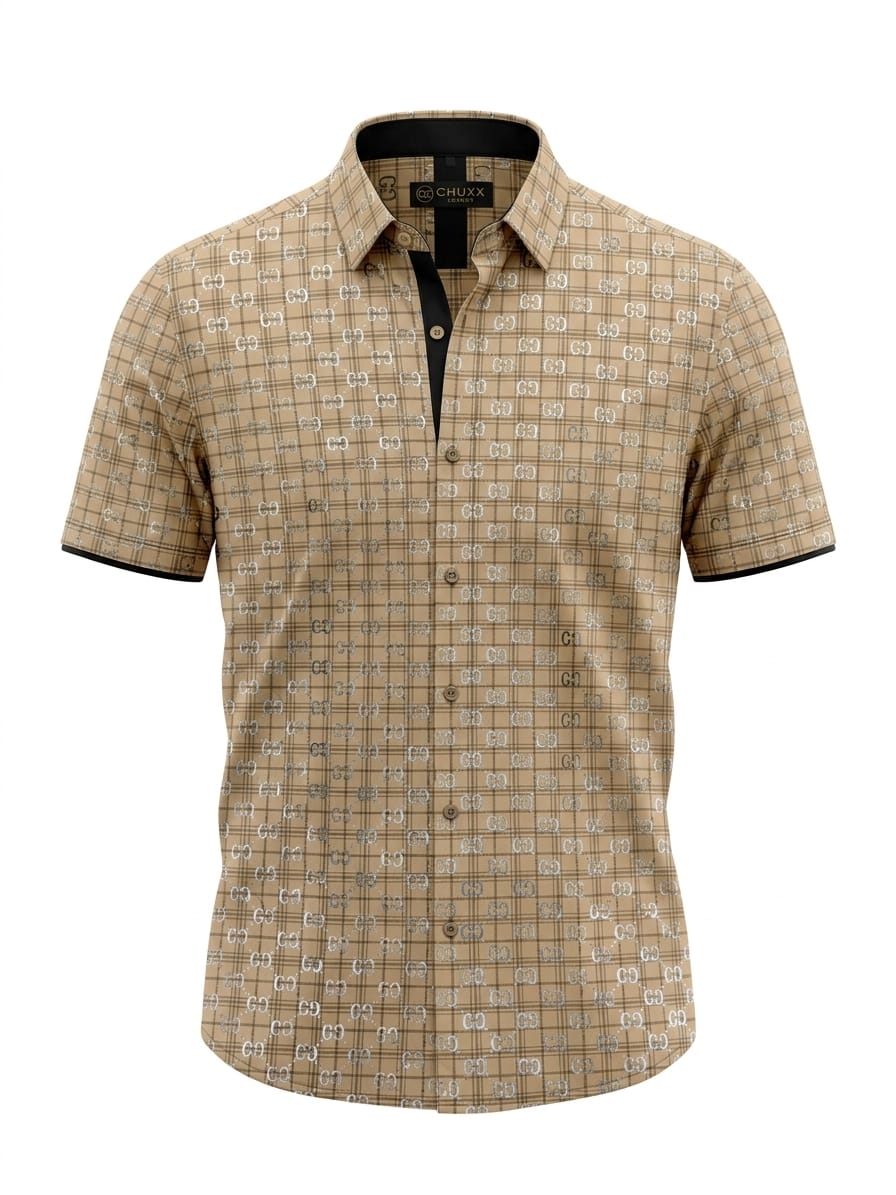MEN FORMAL SHORT SLEEVE SHIRTS,,.