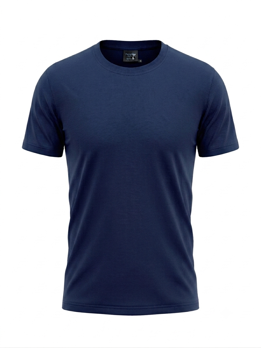 UNISEX SOLID CREW NECK TSHIRTS,.,