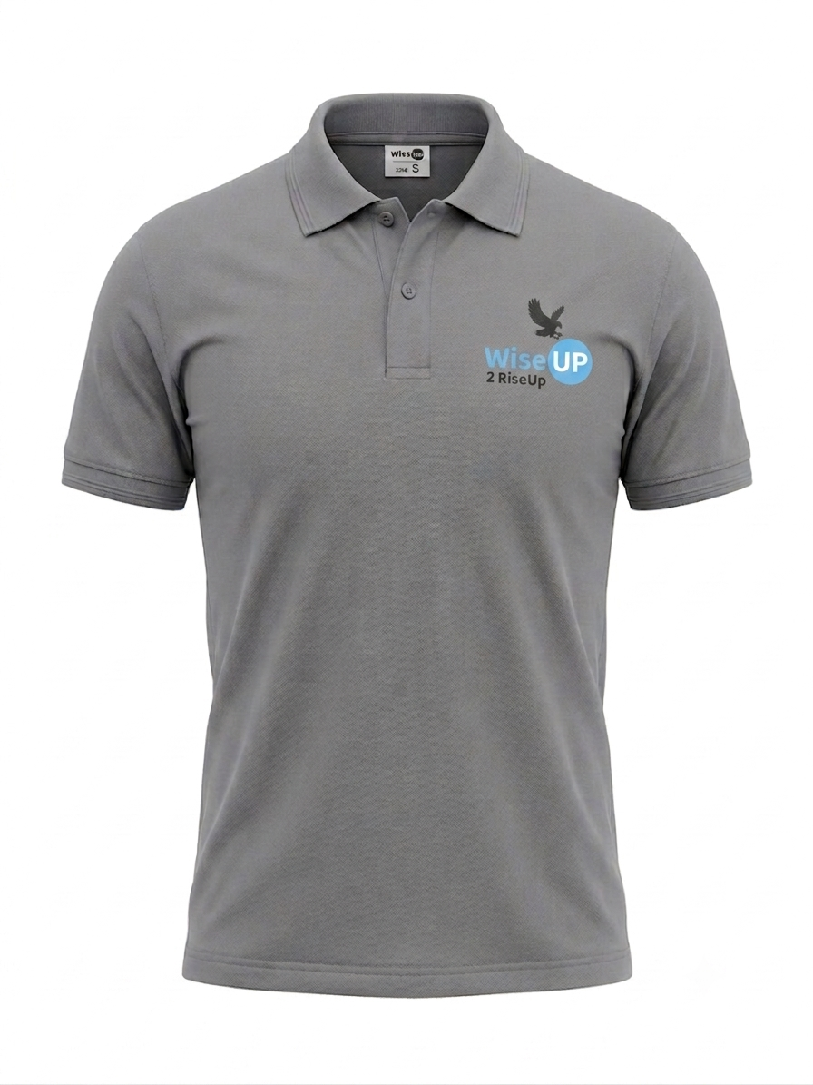 WISE UP POLO SHIRTS..,