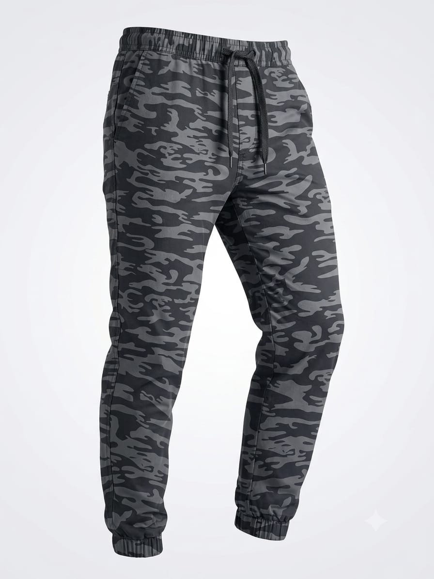 MEN CAMO JOGGER CHINO