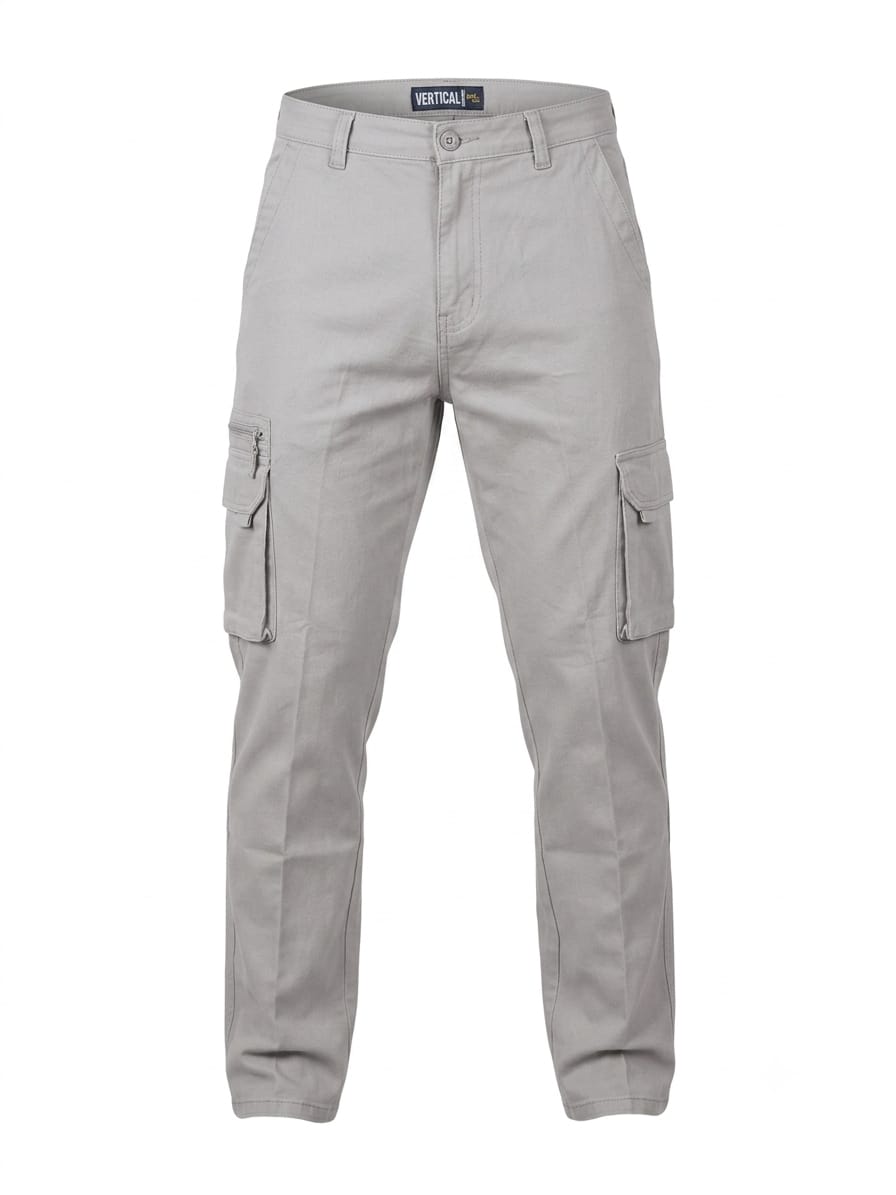 MEN CARGO STRAIGHT FIT WORK PANTS
