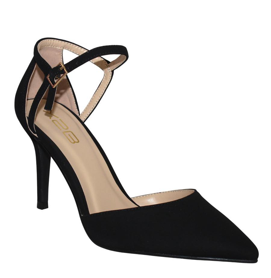 LADIES POINTY TOE ANKLE STRAP HEELS