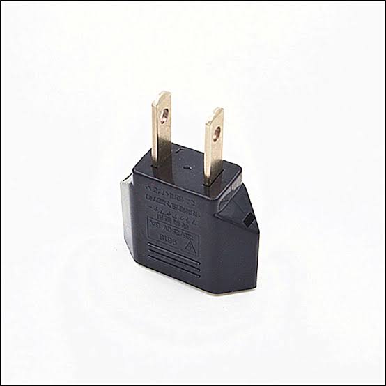 EUR TO US ADAPTER 2 PIN