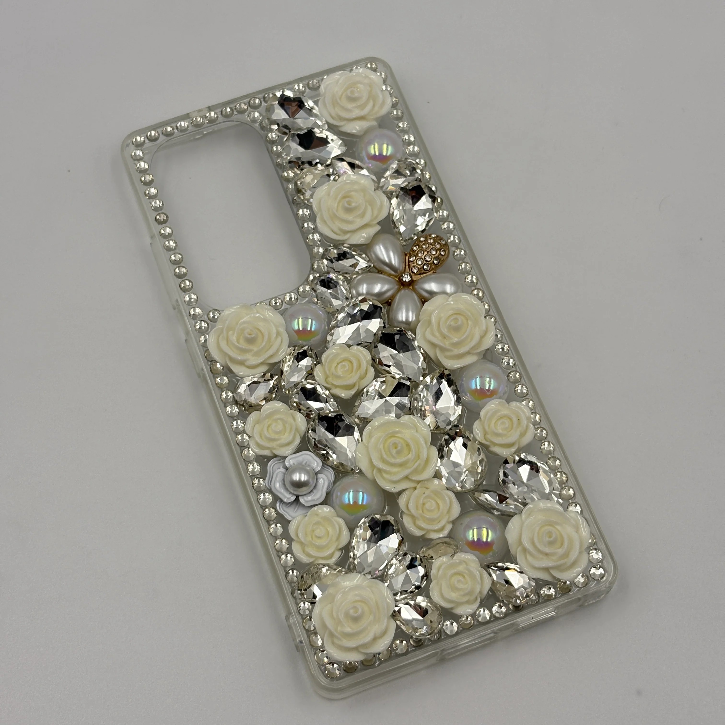 SAMSUNG S25 ULTRA STONE FLOWER CASE