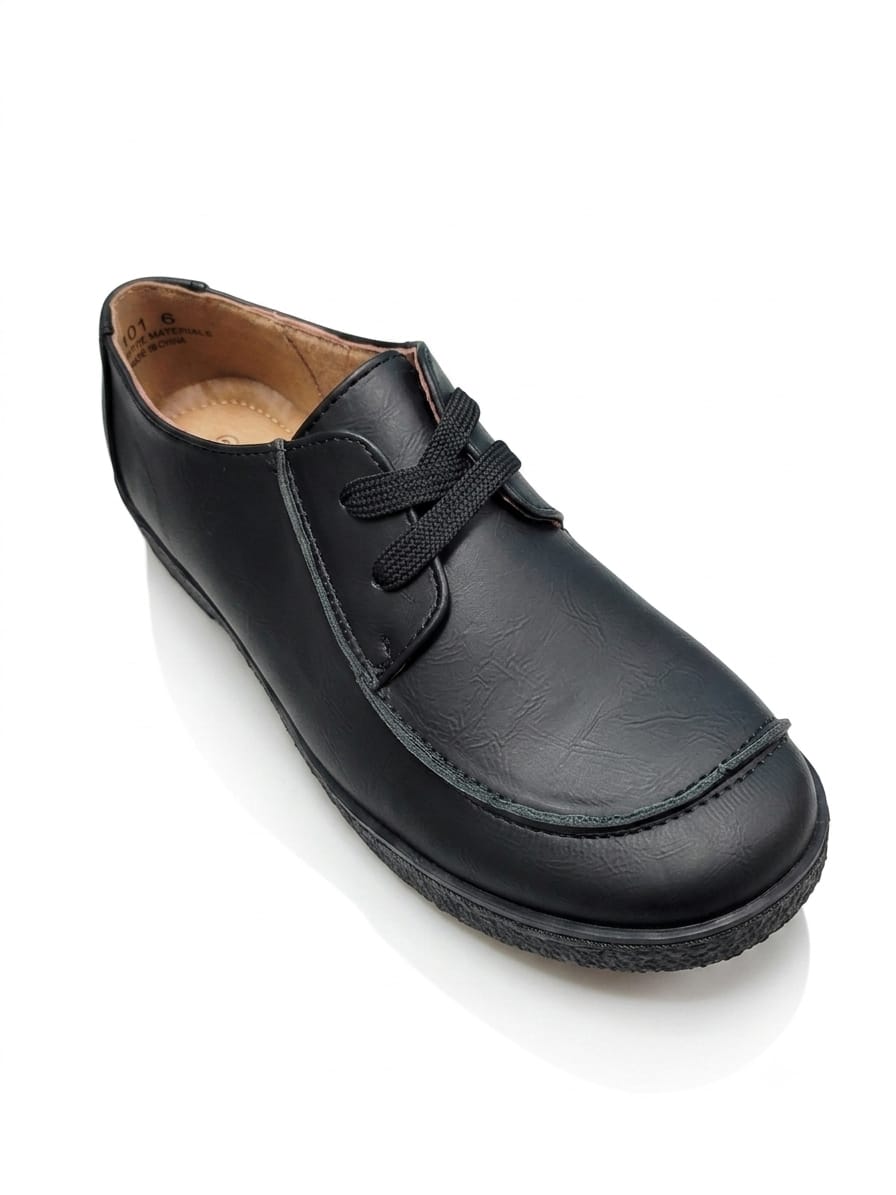 LADIE LEATHER LACE UP LOAFER
