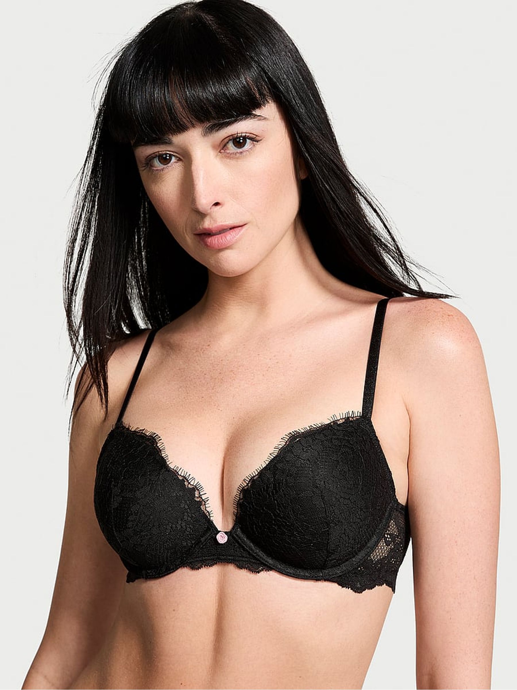 VKRR LACE TRIM PUSH UP BRAS