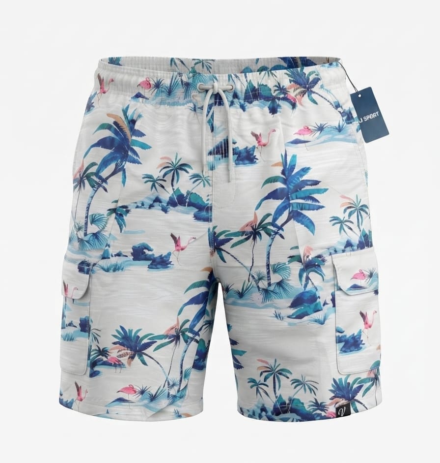 CARGO SWIM SHORTS