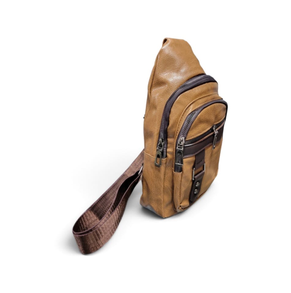 LEATHER SLING BAG