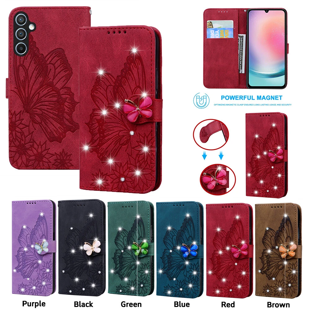 SAMSUNG A 20 LEATHER FLIP CASE