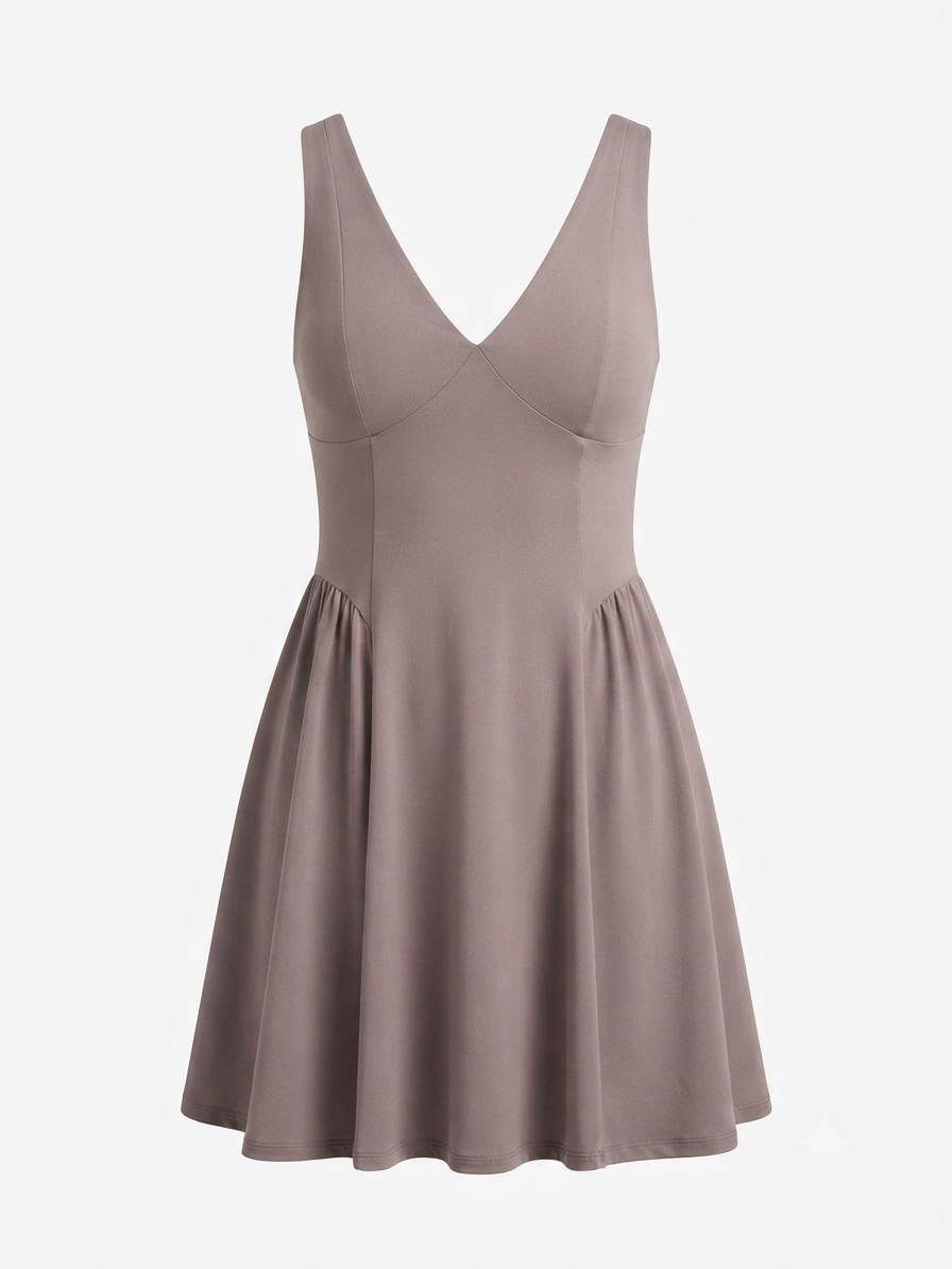 DEREK HEART VNK TANK DRESS