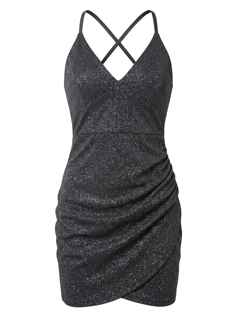 LADIES SONG LOVE GLITTERY DRESS