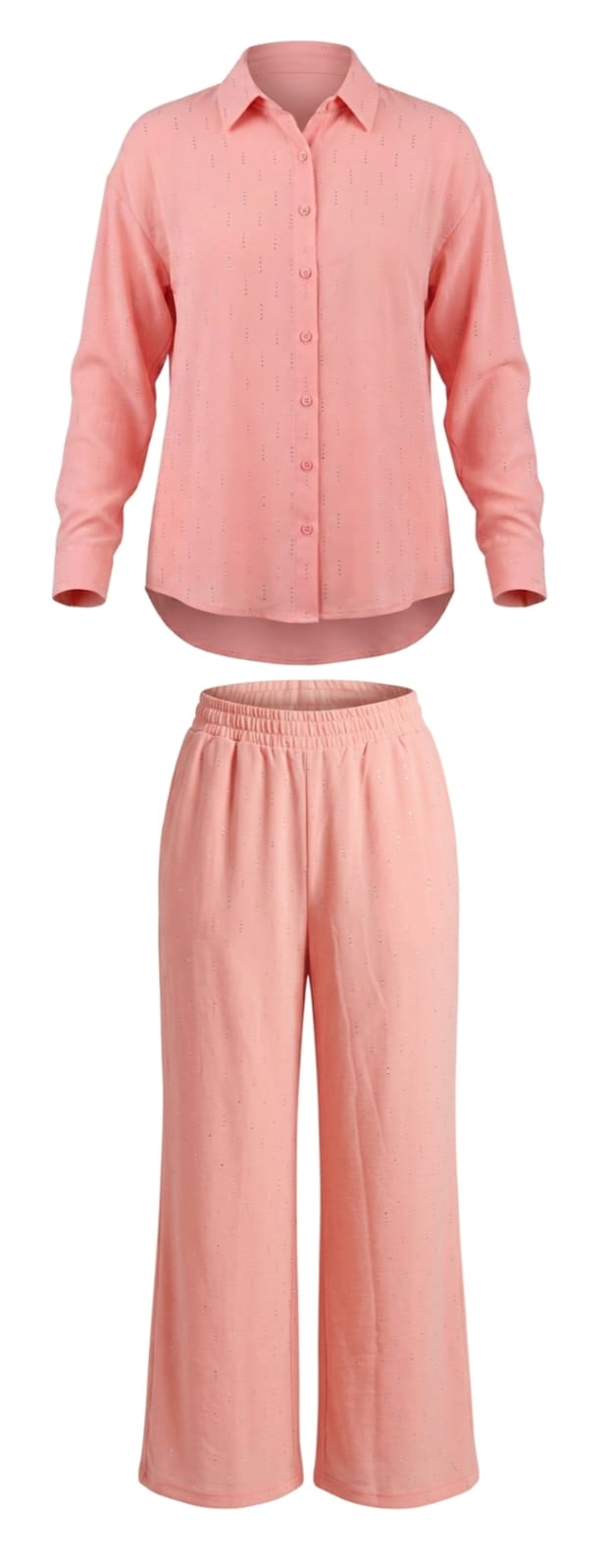 LADIES CHICA LUV PALAZO PANT SETS