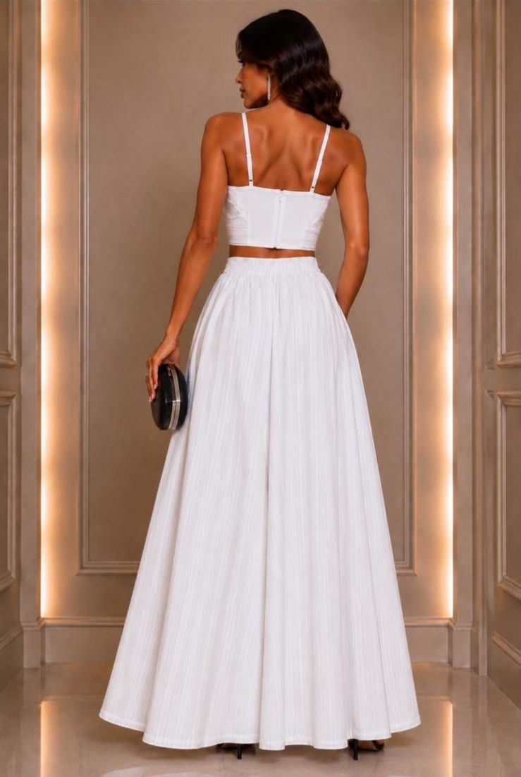 LADIES VALENTINE MAXI SKIRT SETS