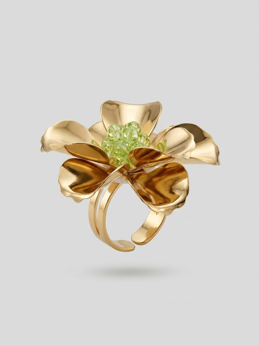 LADIES LIMA ROSE OPEN FIT RINGS
