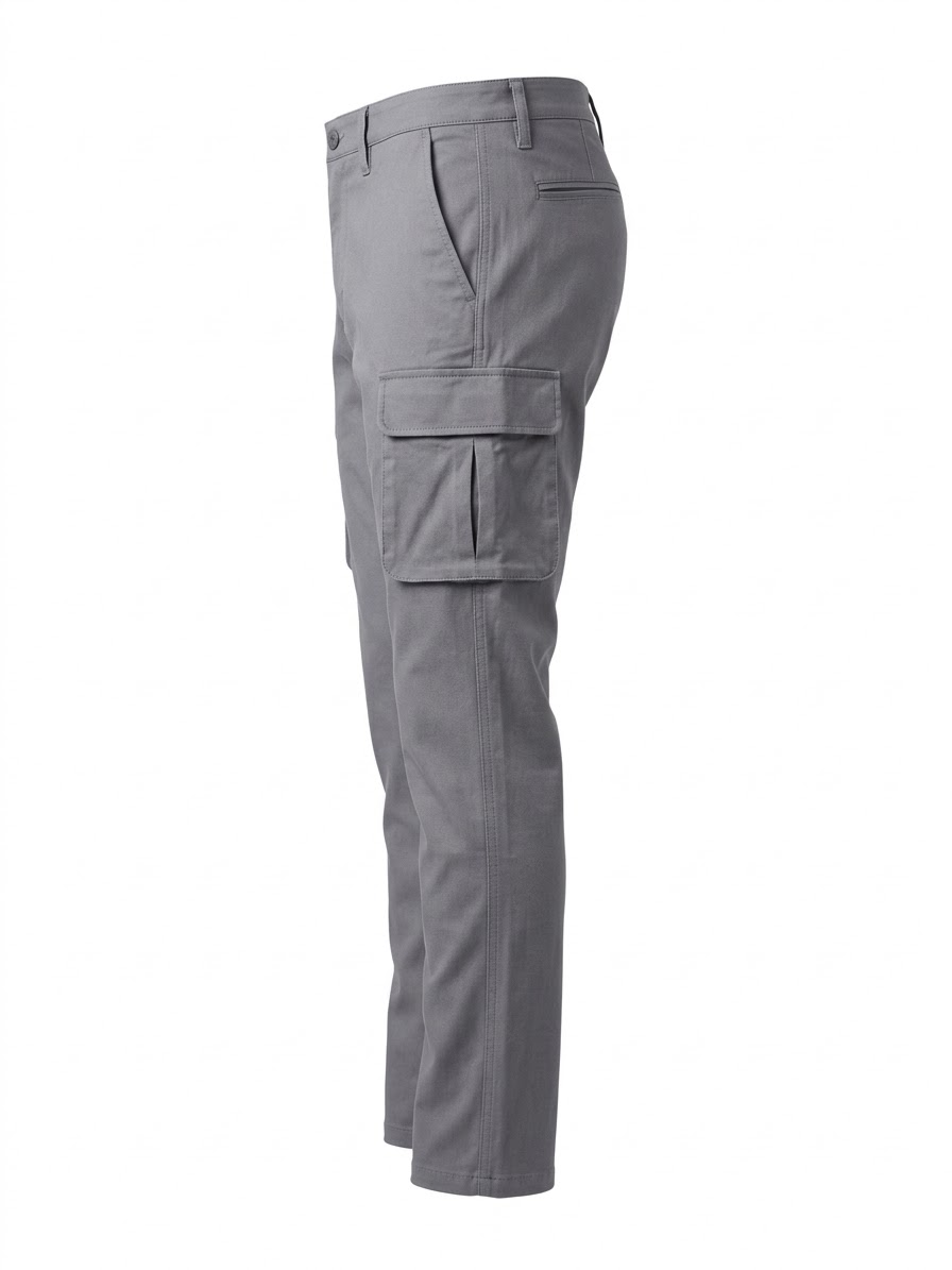 MEN START FLEX COMFORT CHINO CARGO PANTS