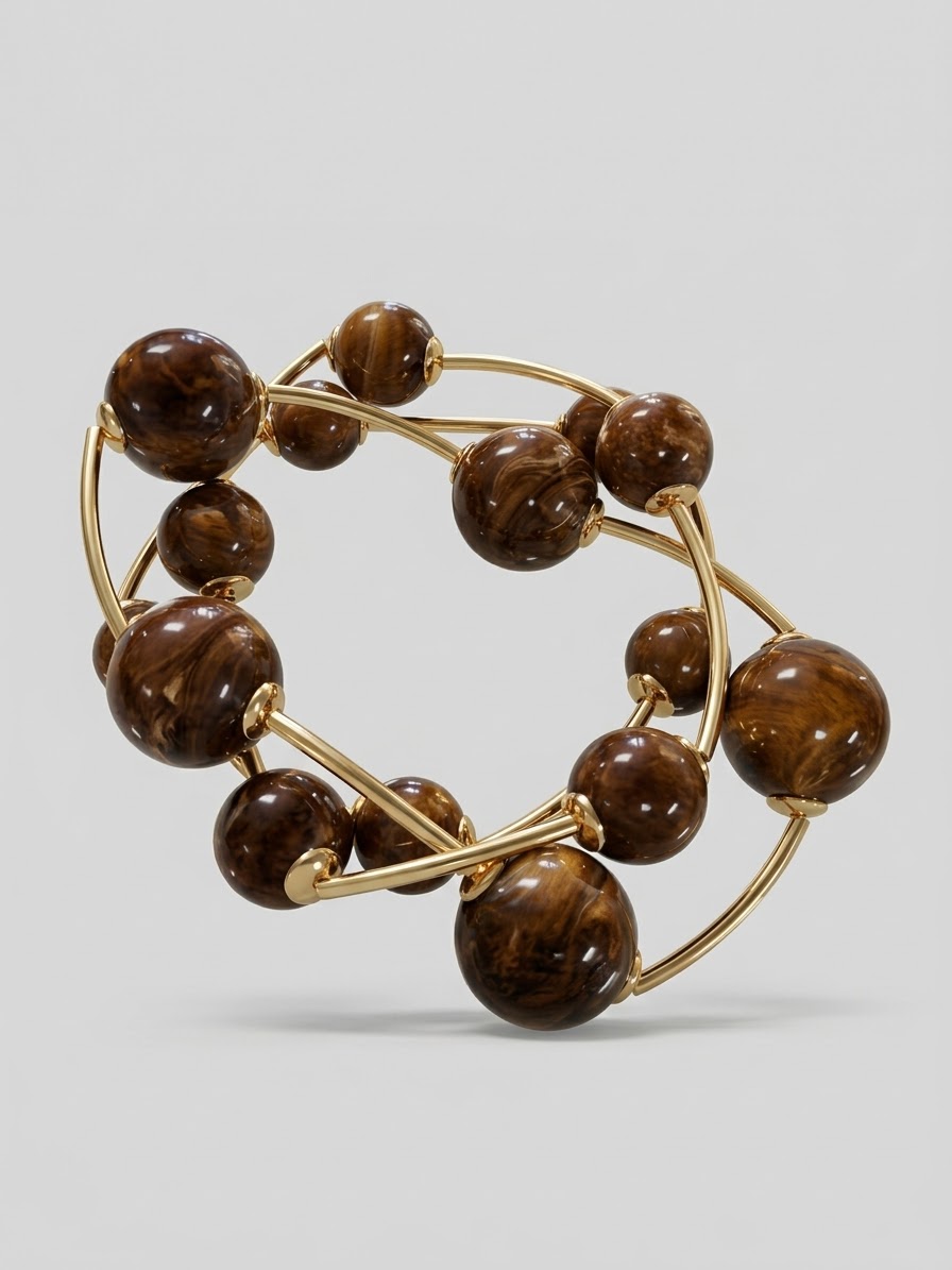 LADIES ELIO CLUSTER BRACELETS