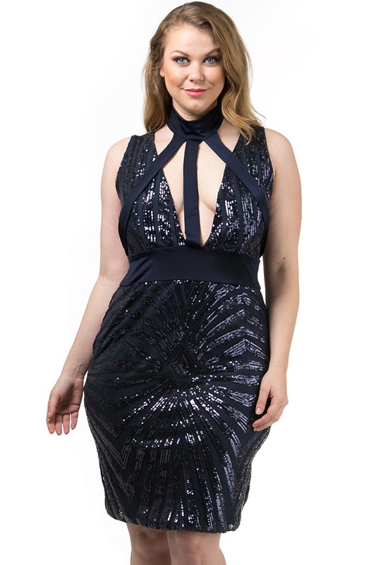 PLUS DRESS