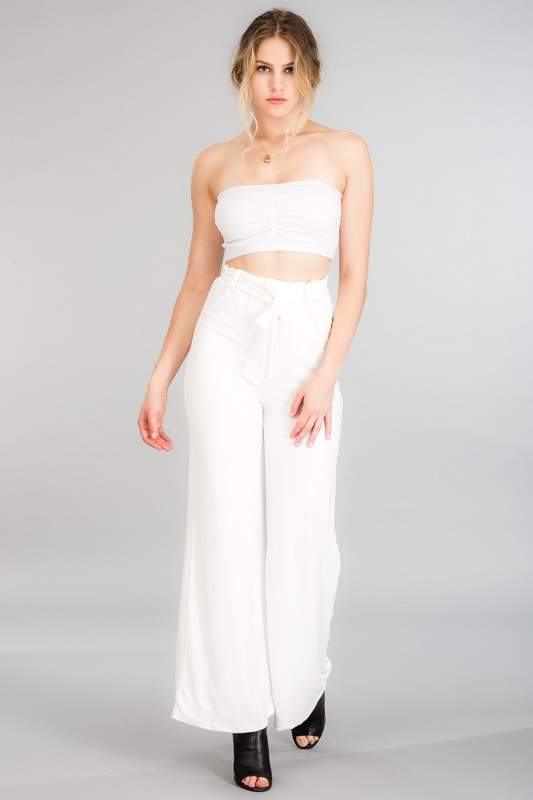 KNIT SOLID PANTS