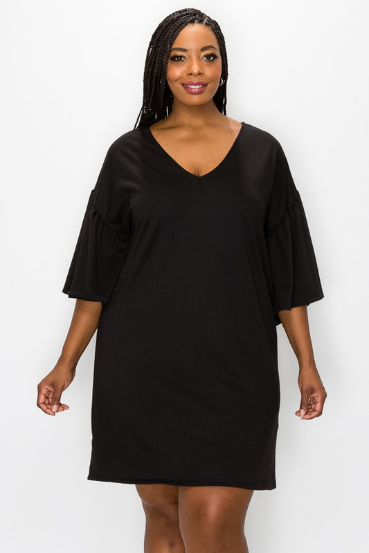 PLUS RELAXED DRESS
