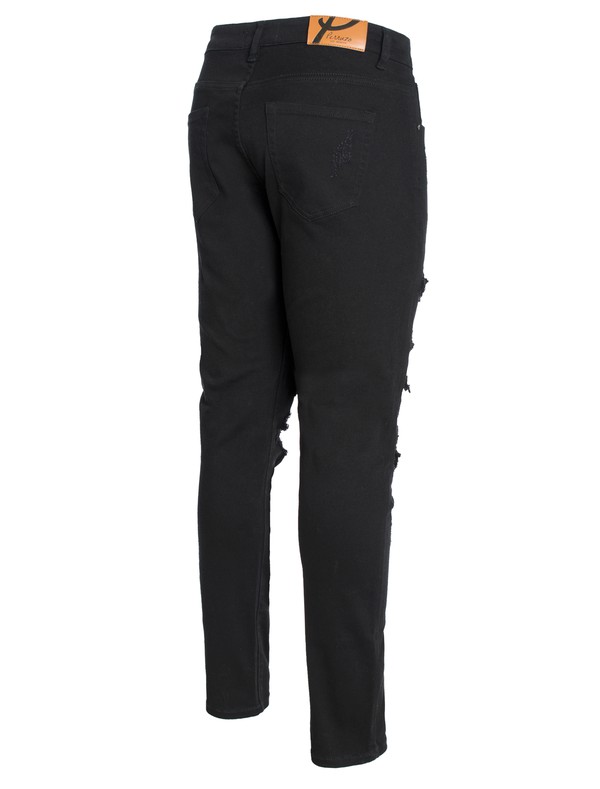 MEN STUDDED DENIM