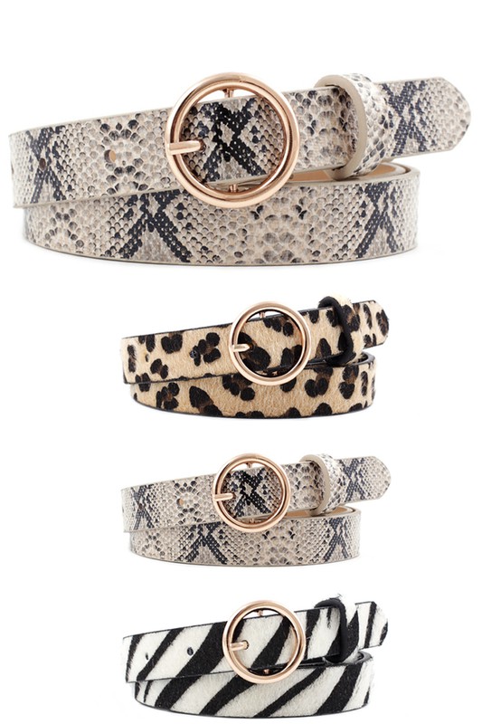 RING BUCKLE BELTS