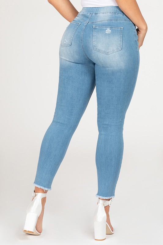 LADIES JEAN JOGGERS