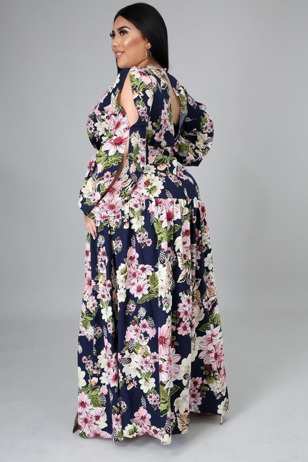 PLUS MAXI DRESS