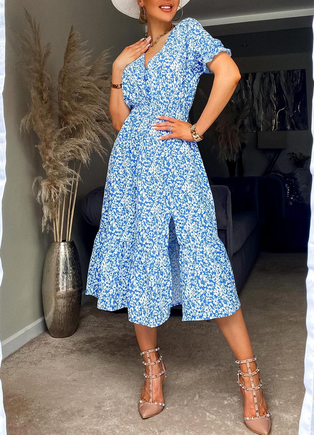 LADIES MIDI DRESS