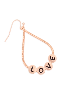 TEARDROP EARRINGS