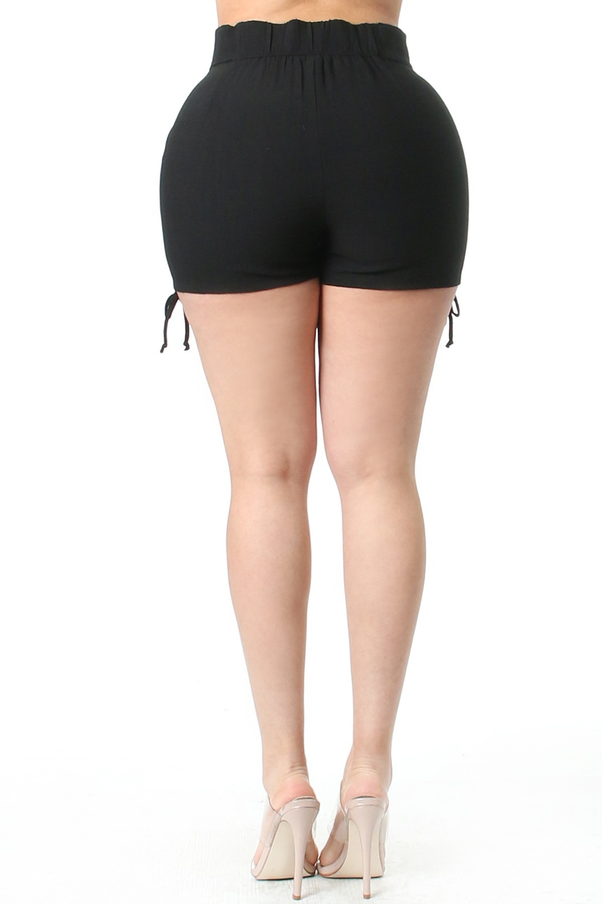 LADIES LINEN SHORTS