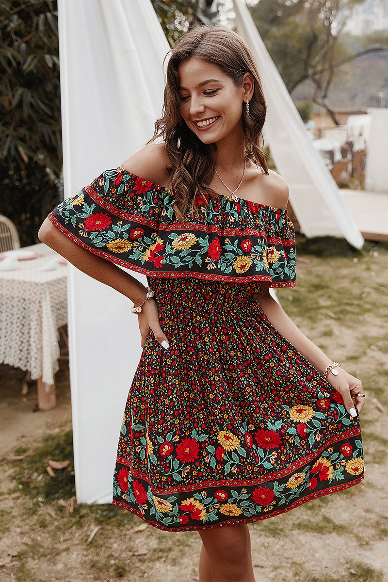 LADIES OFFSHLDR DRESS
