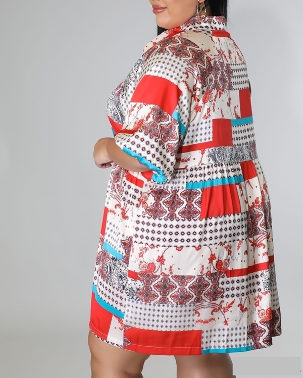PLUS TUNIC DRESS