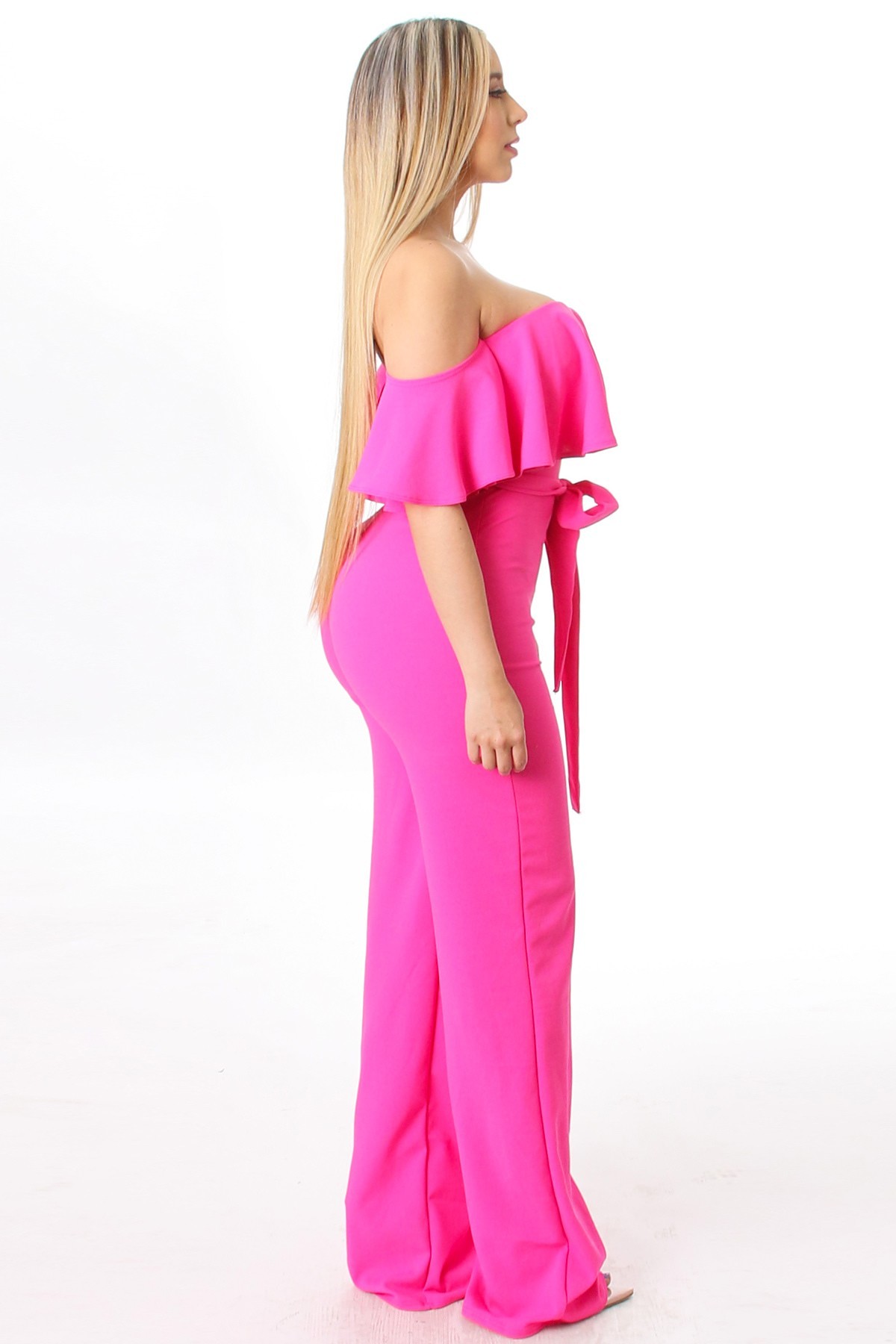 OFF SHOULDER JUMPSUITS