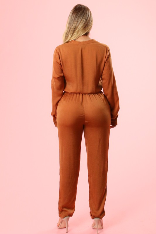 LADIES LS JUMPSUITS