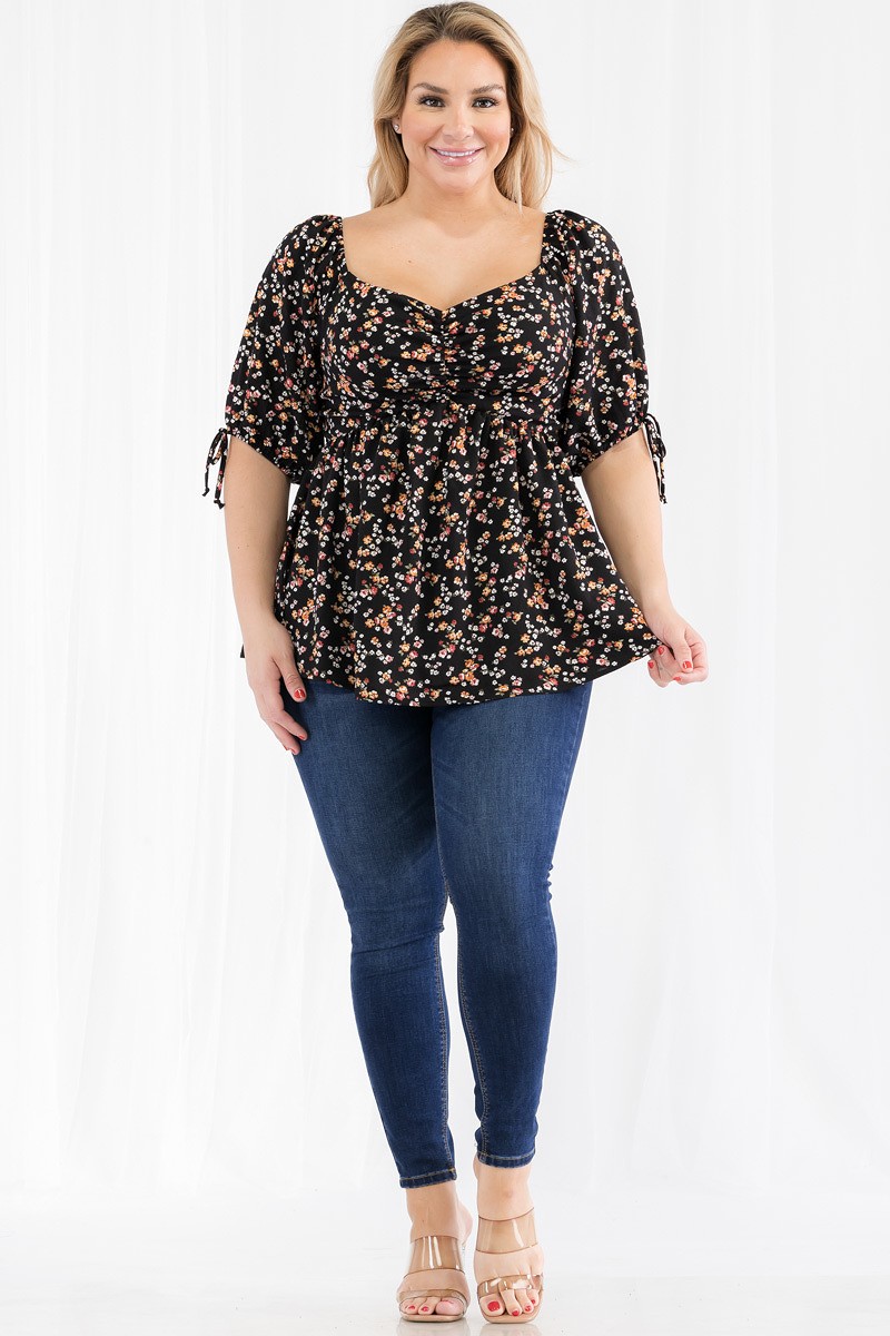 PLUS PRINTED TOPS