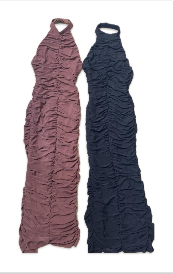 MKNK MIDI DRESS