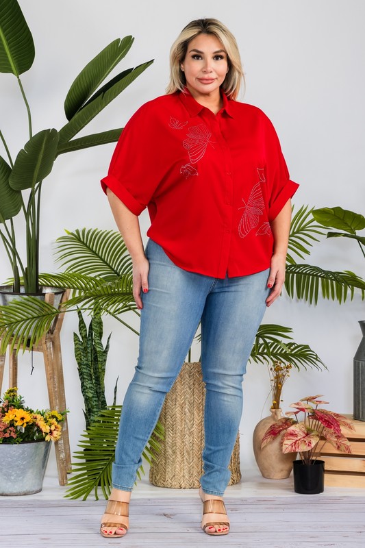 PLUS CASUAL SHIRTS